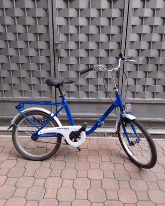 Bici pieghevole Esperia Genny 20" blu