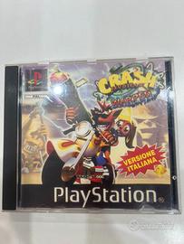 CRASH BANDICOOT WARPED PS1 IT.DVD VERDE MOLTO RARO