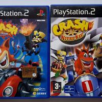 Crash Tag Team Racing + Crash Nitro Kart PS2
