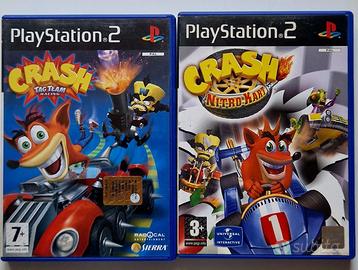 Crash Tag Team Racing + Crash Nitro Kart PS2