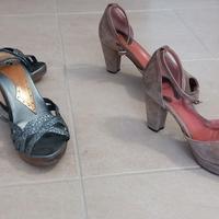 Sandali TG 36 con cinturino alla caviglia