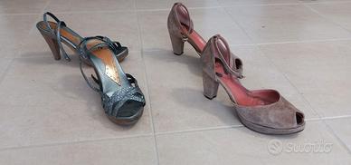 Sandali TG 36 con cinturino alla caviglia