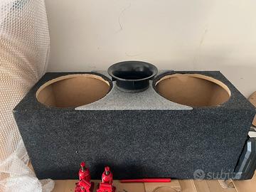 Box incasso subwoofer 38 cm