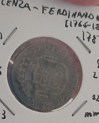 Moneta ducato di Piacenza 10 soldi 1787