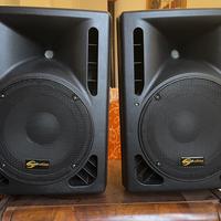 Casse Saund Sation, mixer e microfono