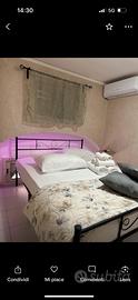 Letto effetto ferro battuto