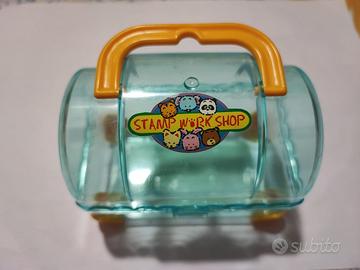 Stamp Work Shop casetta azzurra vintage anni 90