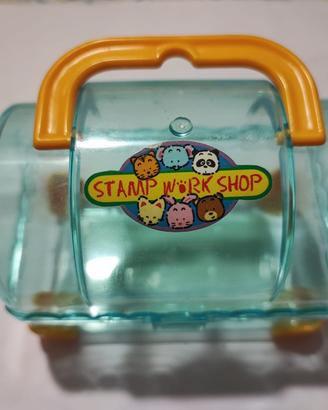 Stamp Work Shop casetta azzurra vintage anni 90