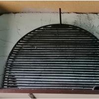 griglia per camino o forno a legna 