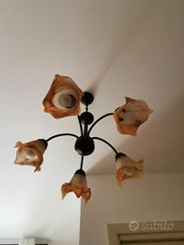 Lampadario più applique 