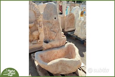 Fontana Effetto Pietra cm. 80x80x95 h.