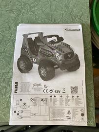 AUTO  FUORISTRADA A BATTERIA  PER BIMBI