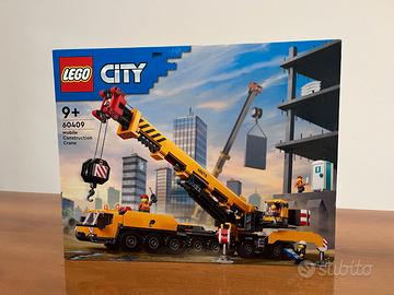 Lego 60409 -  Gru da cantiere mobile gialla