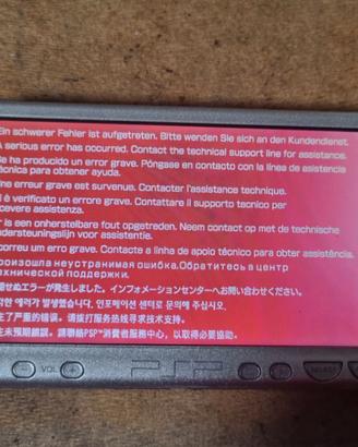 &0330NN-Console Sony PSP Slim 2004 Silver