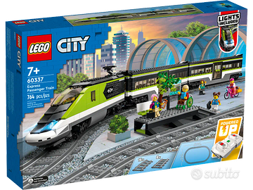 Treno Lego passeggeri espresso 60337
