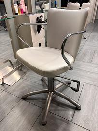 Poltroncina parrucchiere professionale