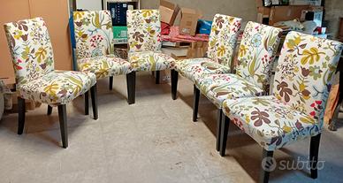 sedie imbottite Ikea modello Bergmund 