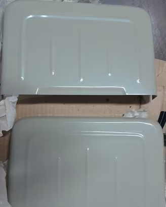 Coppia copri Convogliatori d'aria Cofano Fiat 500