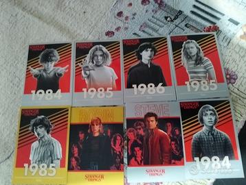 Lotto di card stranger things panini