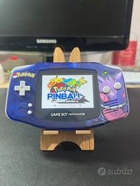 Game boy advance custom gengar schermo IPS