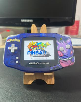 Game boy advance custom gengar schermo IPS