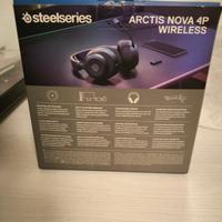 Cuffie Gaming -Steelseries Arctis Nova 4P Wireless