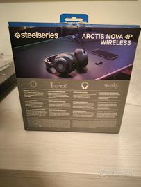 Cuffie Gaming -Steelseries Arctis Nova 4P Wireless
