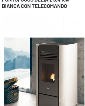 Stufa a Pellet con Telecomando wifi DA 86euro 