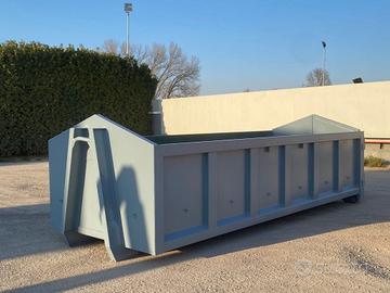 CONTAINER SCARRABILE NUOVO PER INERTI CON FONDO