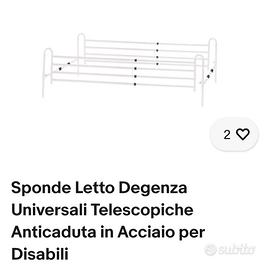 Sponde per letto