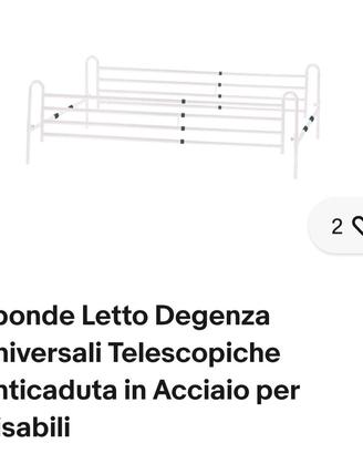 Sponde per letto
