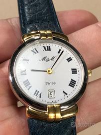 M&M orologio anni 90 ETA 955 412 REVISIONE&GRNZ
