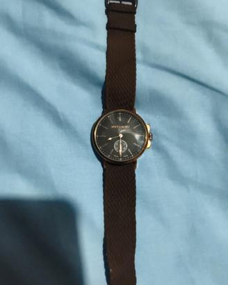 Orologio da polso con cinturino in tessuto Boccada