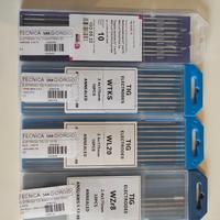 33 Elettrodi in Tungsteno 2,4mm diversi colori
