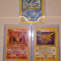 Zapdos FO 30/62 Moltres FO 27/62 Articuno FO 17/62