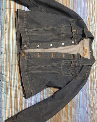 giubbino jeans uomo