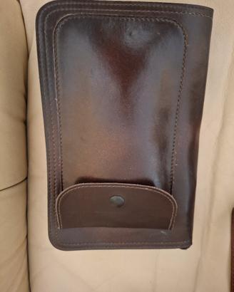 pochette pelle vintage 