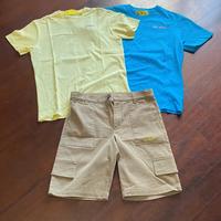 T-shirt e pantaloncino