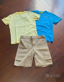 T-shirt e pantaloncino