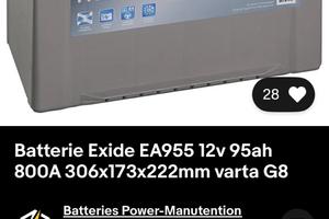 Batteria mitsubishi pajero