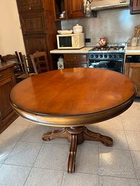 Tavolo rotondo 120cm estensibile con prolunga