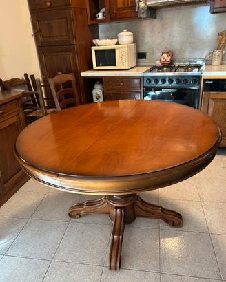 Tavolo rotondo 120cm estensibile con prolunga