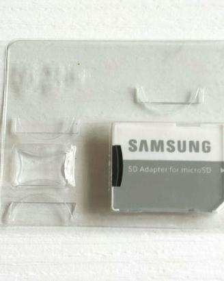 Scheda Di Memoria Samsung Con Micro Adattatore SD