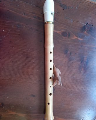 Piffero scolastico in legno, posso spedire