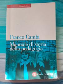 Manuale di base Franco Cambi Storia della Pedagogi