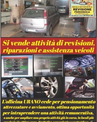 Si vende attività di revisioni veicoli, auto moto