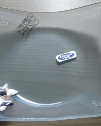 Piattino in vetro di Murano