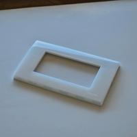 Bticino N4804OB placca Light bianco opale ricondiz