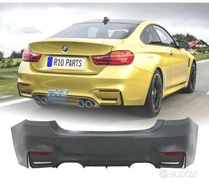PARAURTI POSTERIORE BMW F32 F33 LOOK M4 PLASTICA A