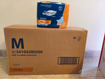 Serenity Man Extra 180 Pz (12X15p) Assorbenti Uomo